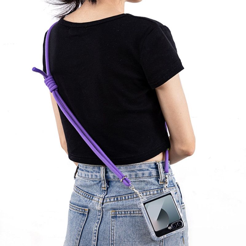 Cover Samsung Galaxy Z Flip 7 Fe Gennemsigtig