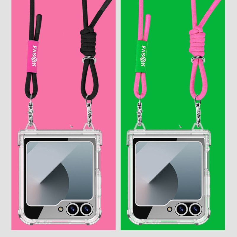 Cover Samsung Galaxy Z Flip 7 Fe Gennemsigtig