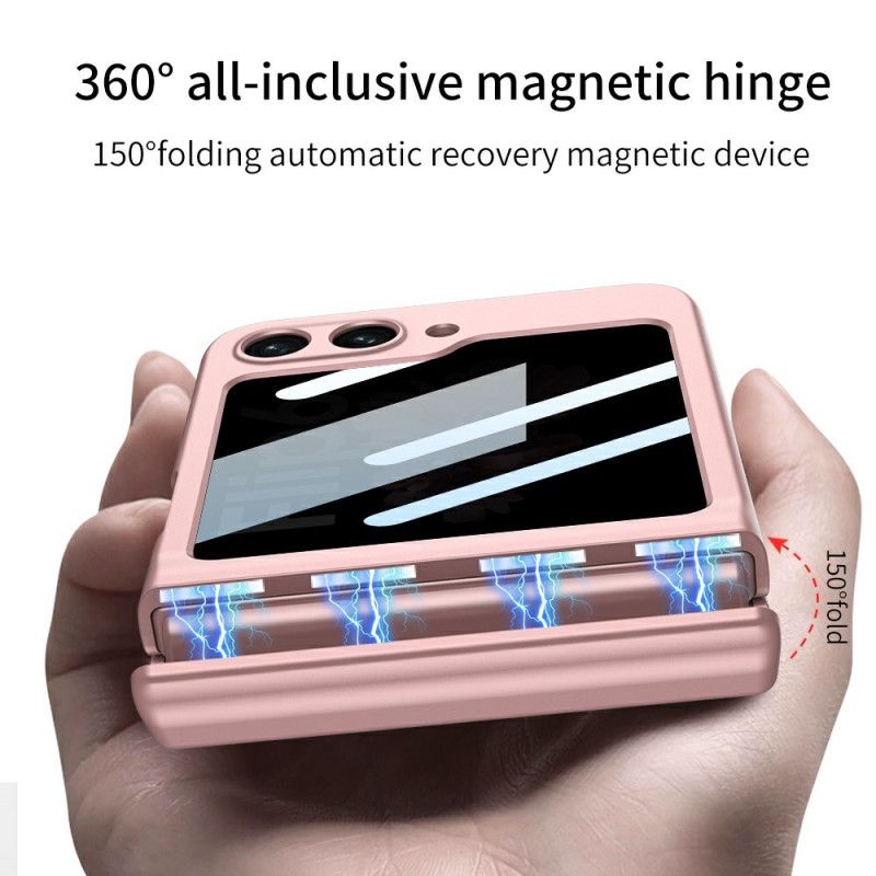 Cover Samsung Galaxy Z Flip 7 Fe Gkk Anti-spy Skærmbeskytter