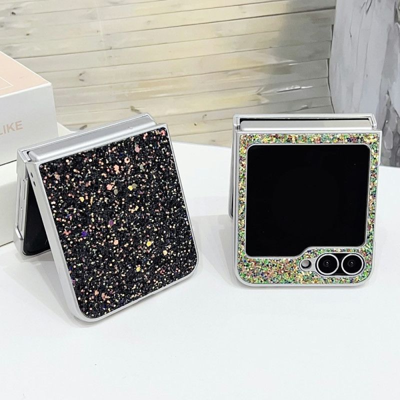Cover Samsung Galaxy Z Flip 7 Fe Glitterdesign