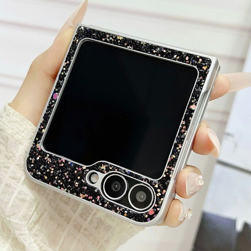 Cover Samsung Galaxy Z Flip 7 Fe Glitterdesign