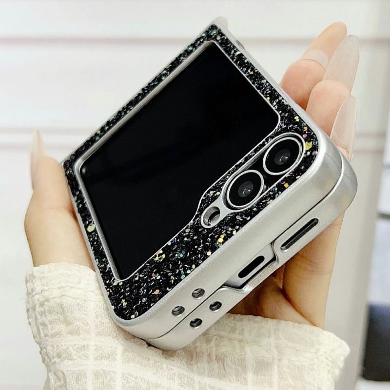 Cover Samsung Galaxy Z Flip 7 Fe Glitterdesign