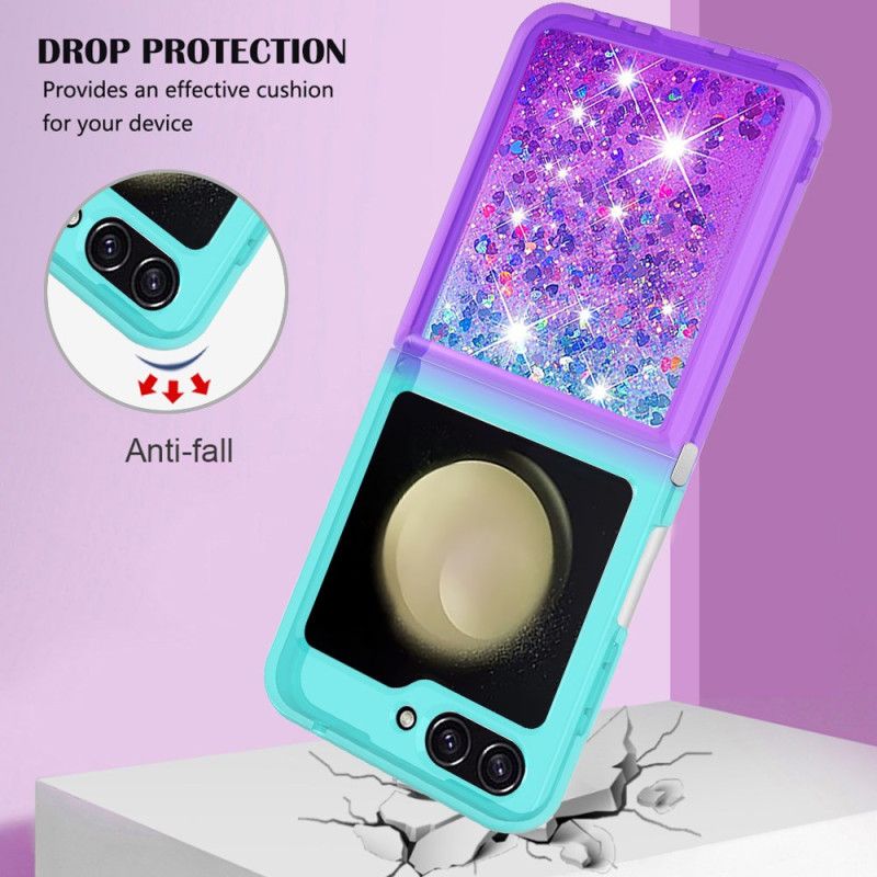 Cover Samsung Galaxy Z Flip 7 Fe Gradientglitter