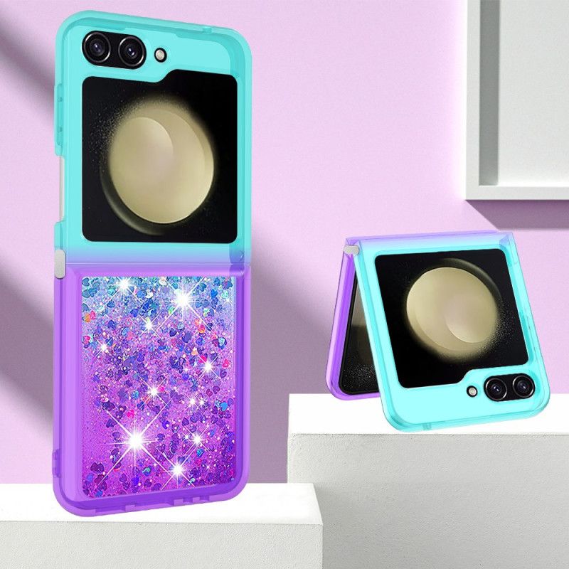 Cover Samsung Galaxy Z Flip 7 Fe Gradientglitter