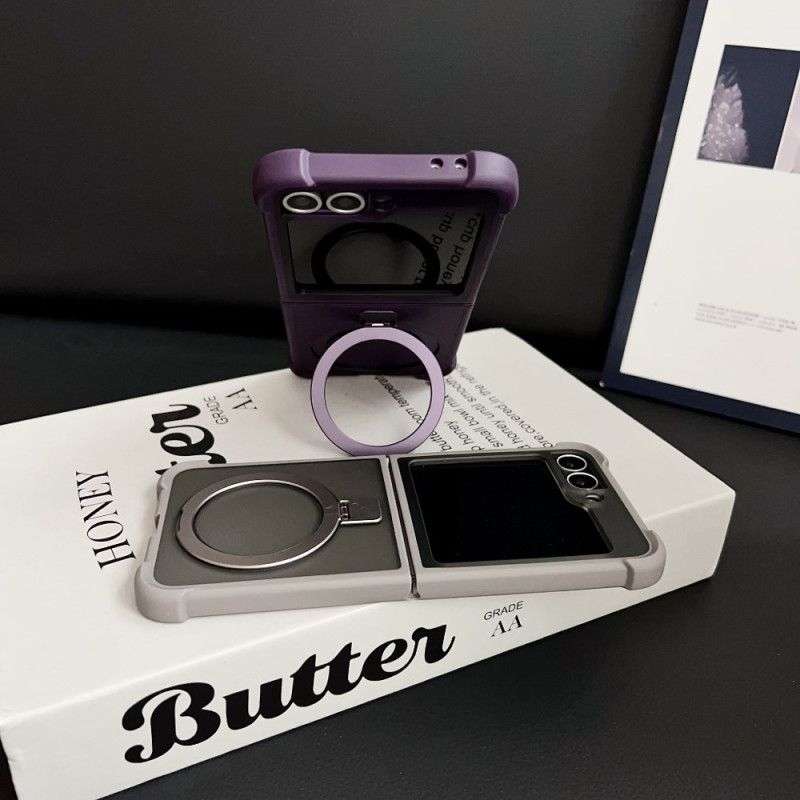 Cover Samsung Galaxy Z Flip 7 Fe Indbygget Magnetisk Stativ