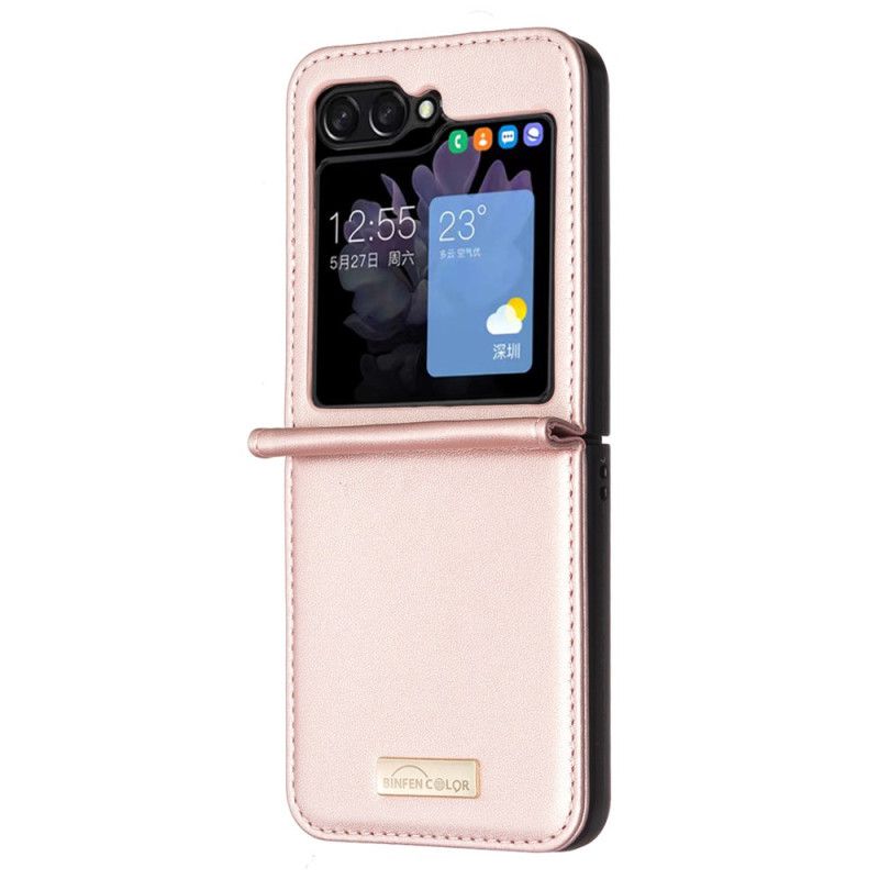Cover Samsung Galaxy Z Flip 7 Fe Klassisk Binfen-farve