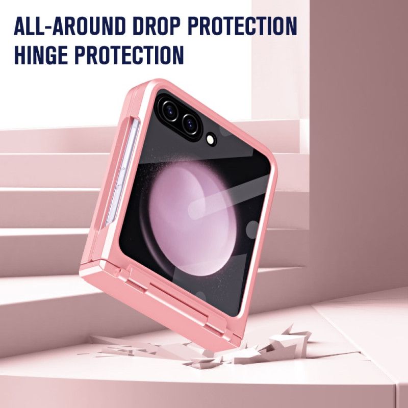 Cover Samsung Galaxy Z Flip 7 Fe Klassisk Hærdet Glasskærmbeskytter