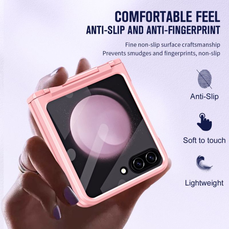 Cover Samsung Galaxy Z Flip 7 Fe Klassisk Hærdet Glasskærmbeskytter