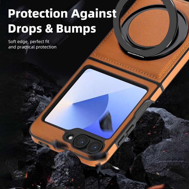 Cover Samsung Galaxy Z Flip 7 Fe Kompatibel Ringholder Magsafe