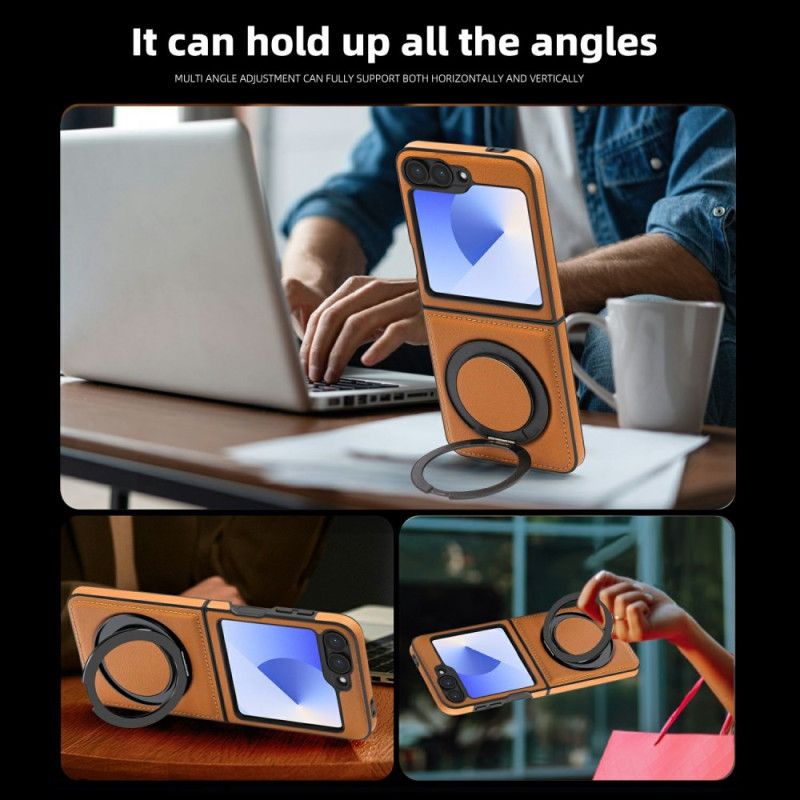 Cover Samsung Galaxy Z Flip 7 Fe Kompatibel Ringholder Magsafe