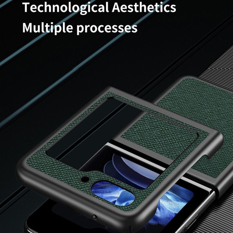 Cover Samsung Galaxy Z Flip 7 Fe Krydstekstur