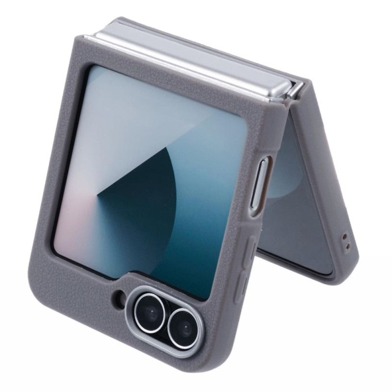 Cover Samsung Galaxy Z Flip 7 Fe Lædertekstur