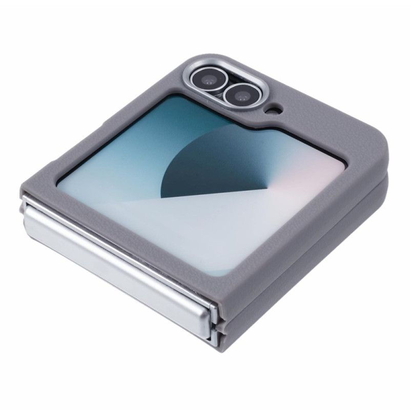 Cover Samsung Galaxy Z Flip 7 Fe Lædertekstur