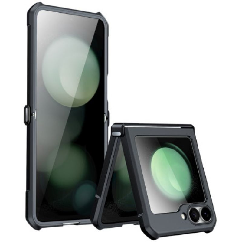Cover Samsung Galaxy Z Flip 7 Fe Lille Skærmbeskytter På Bagsiden Xundd