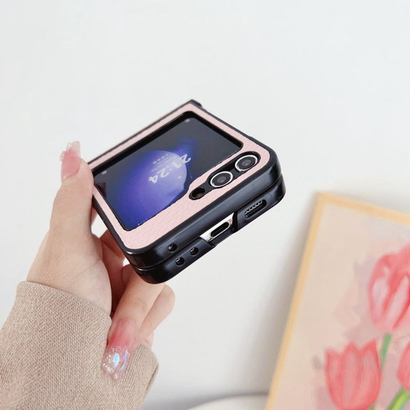 Cover Samsung Galaxy Z Flip 7 Fe Litchimønster