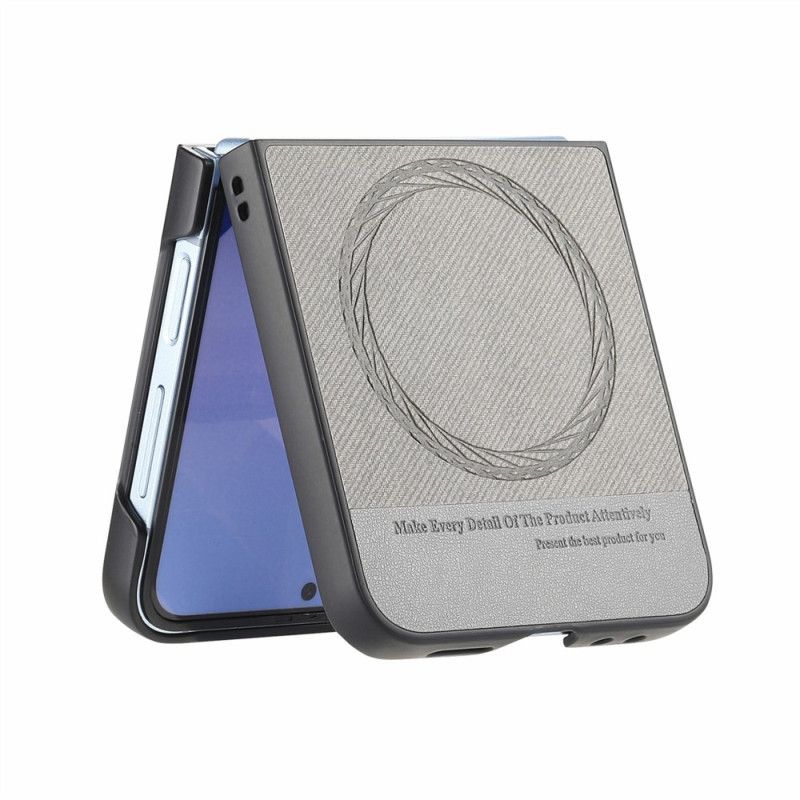 Cover Samsung Galaxy Z Flip 7 Fe Magsafe-kompatibel Denim Tekstur