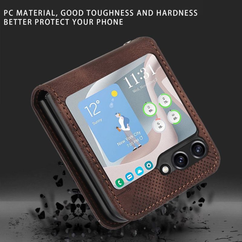 Cover Samsung Galaxy Z Flip 7 Fe Mønstret Pung