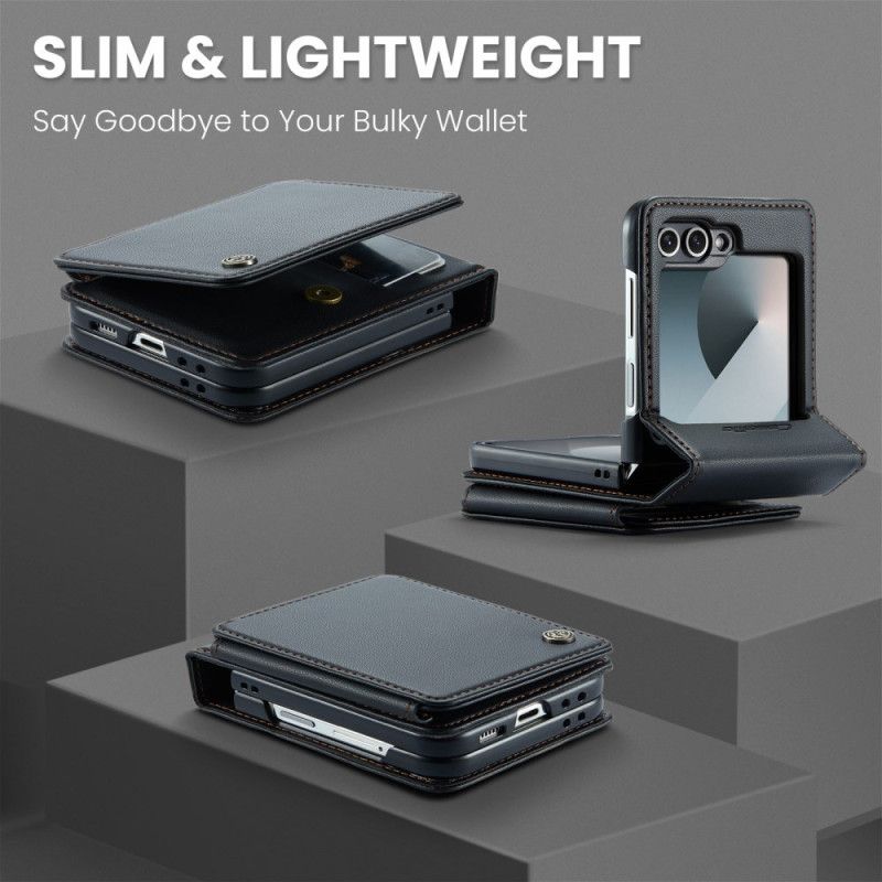 Cover Samsung Galaxy Z Flip 7 Fe Rfid-beskyttelse 5 Kortpladser