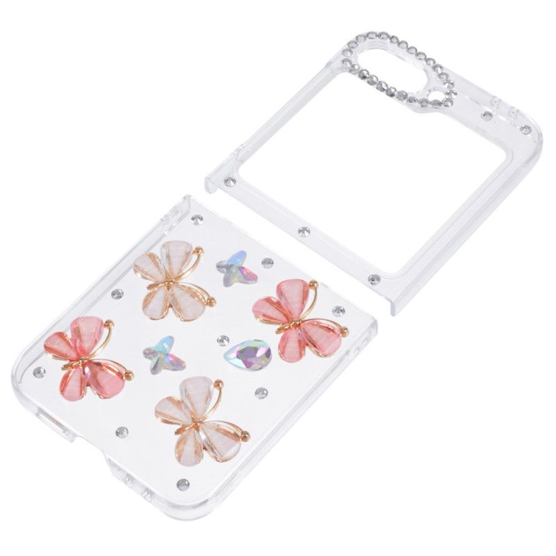 Cover Samsung Galaxy Z Flip 7 Fe Rhinstensdekoration