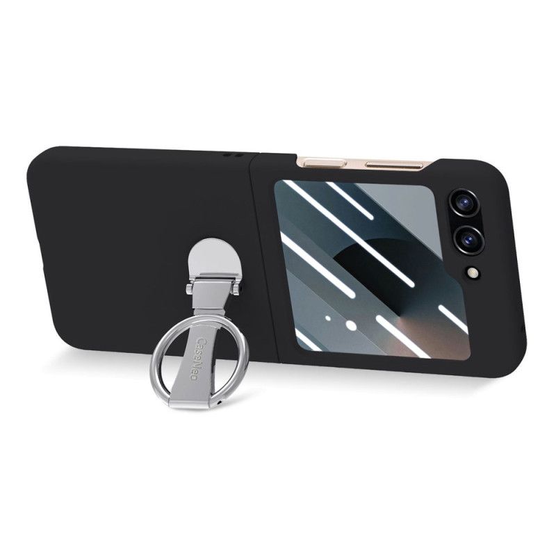 Cover Samsung Galaxy Z Flip 7 Fe Ringholder Og Skærmbeskytter På Bagsiden