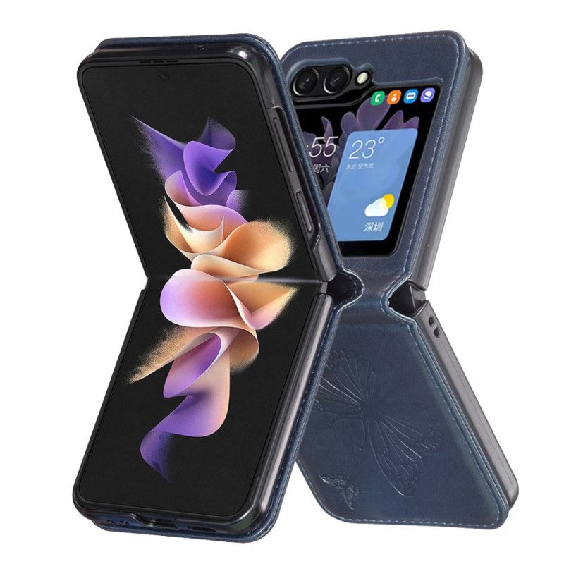 Cover Samsung Galaxy Z Flip 7 Fe Sommerfuglemønster