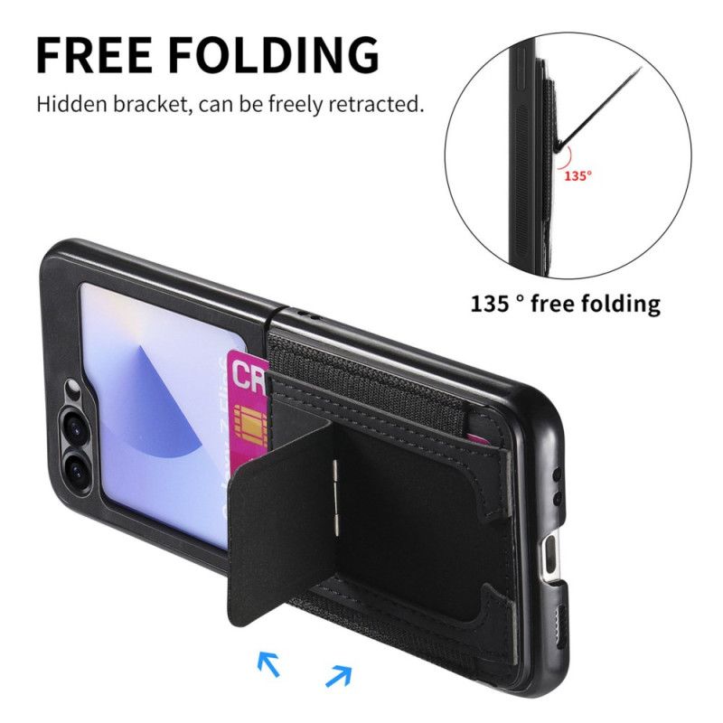 Cover Samsung Galaxy Z Flip 7 Fe Stativ Og Kortholder
