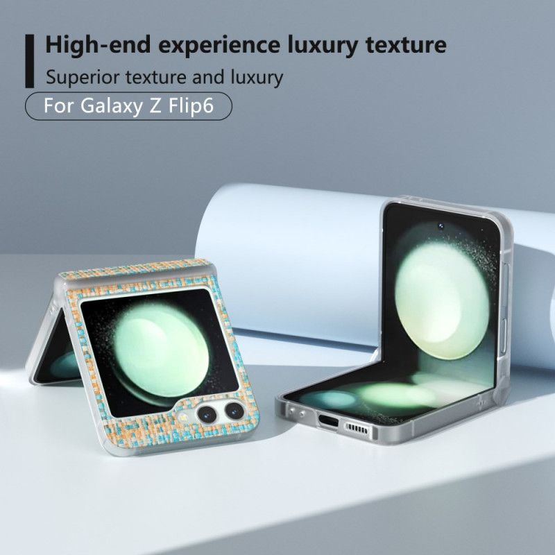 Cover Samsung Galaxy Z Flip 7 Fe Stofeffekt