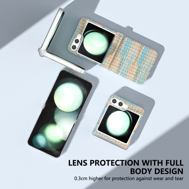 Cover Samsung Galaxy Z Flip 7 Fe Stofeffekt