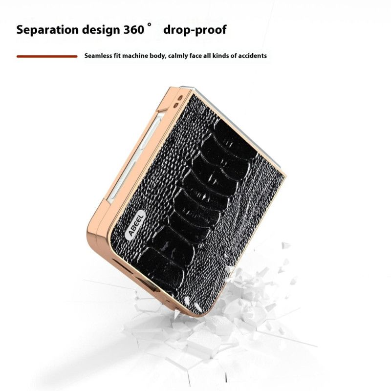 Cover Samsung Galaxy Z Flip 7 Fe Style Croco