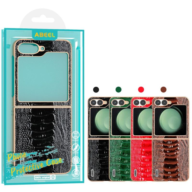 Cover Samsung Galaxy Z Flip 7 Fe Style Croco