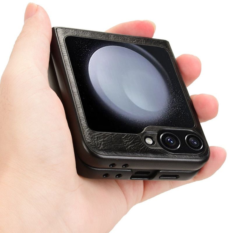 Cover Samsung Galaxy Z Flip 7 Fe Syning I Kunstlæder