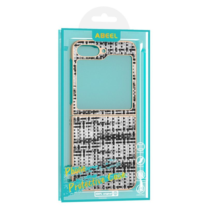 Cover Samsung Galaxy Z Flip 7 Fe Tekstureret Kunstlæder