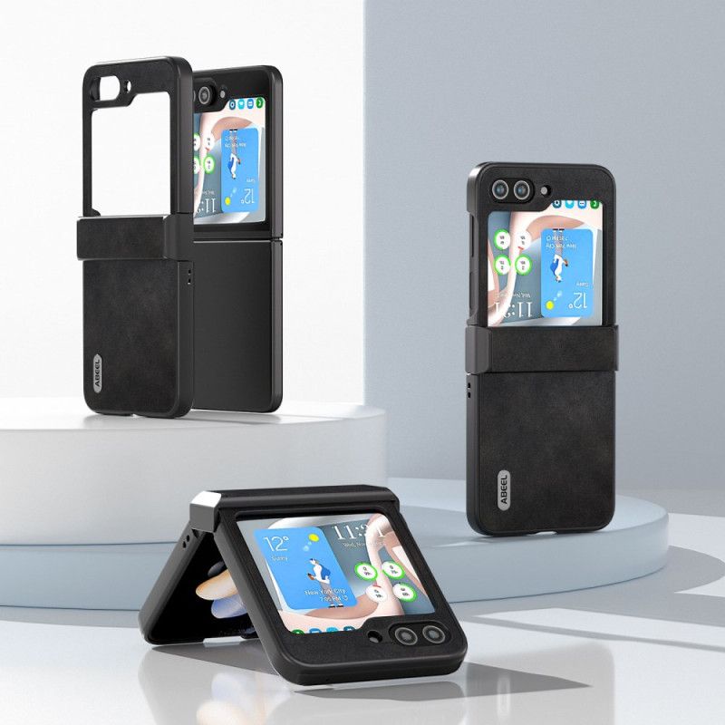 Cover Samsung Galaxy Z Flip 7 Fe Telefon Etui Abeel Vintage-læderstil