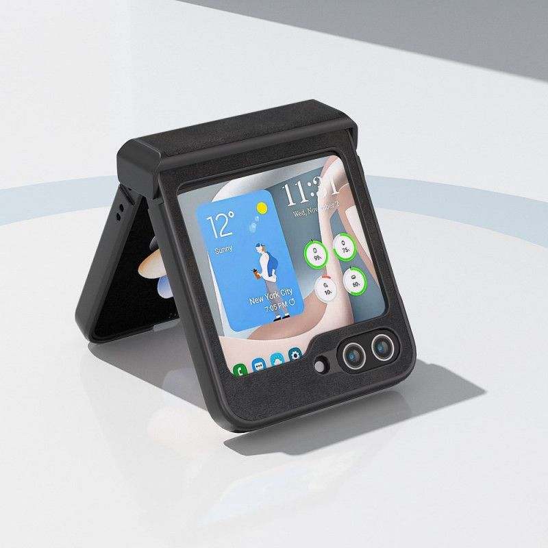 Cover Samsung Galaxy Z Flip 7 Fe Telefon Etui Abeel Vintage-læderstil