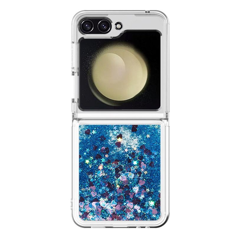 Cover Samsung Galaxy Z Flip 7 Fe Telefon Etui Glitter