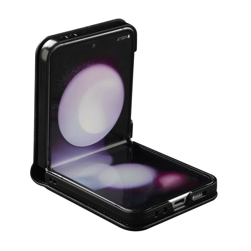 Cover Samsung Galaxy Z Flip 7 Fe Telefon Etui Kortholder Og Lang Rem