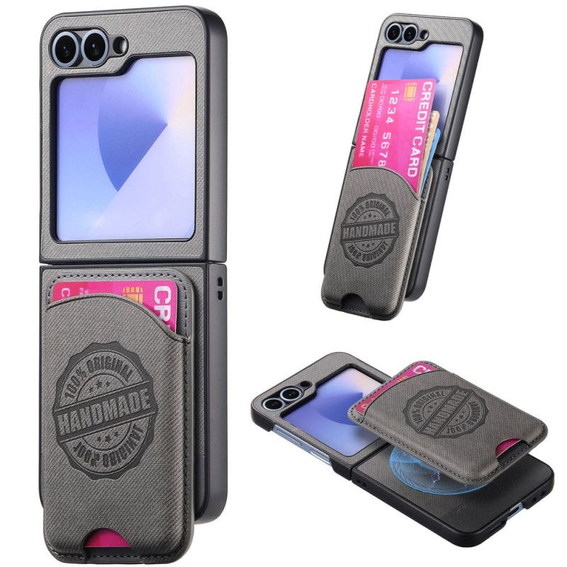 Cover Samsung Galaxy Z Flip 7 Fe Telefon Etui Magsafe-kompatibel Aftagelig Kortholder