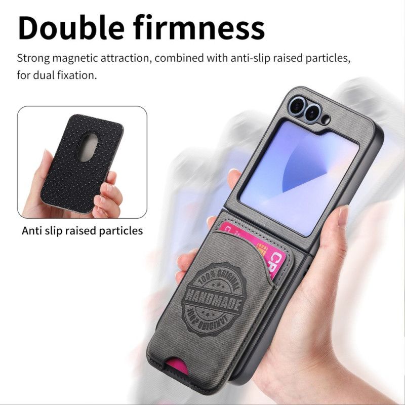 Cover Samsung Galaxy Z Flip 7 Fe Telefon Etui Magsafe-kompatibel Aftagelig Kortholder