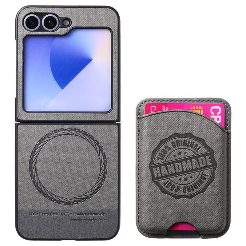 Cover Samsung Galaxy Z Flip 7 Fe Telefon Etui Magsafe-kompatibel Aftagelig Kortholder