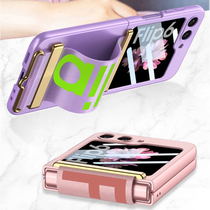 Cover Samsung Galaxy Z Flip 7 Fe Telefon Etui Rem & Bagskærmbeskytter Gkk