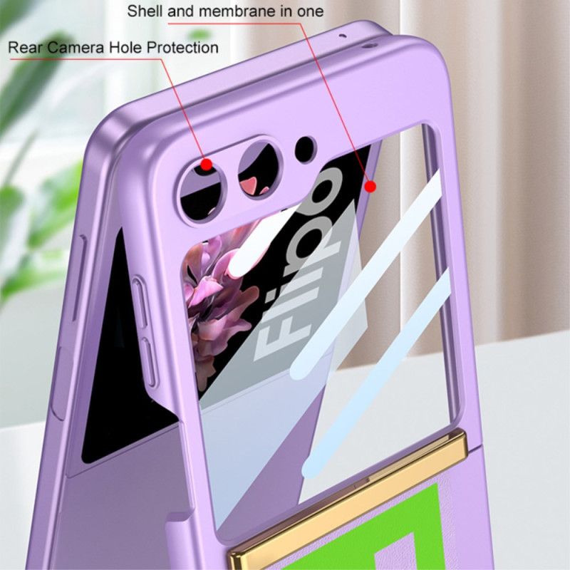 Cover Samsung Galaxy Z Flip 7 Fe Telefon Etui Rem & Bagskærmbeskytter Gkk