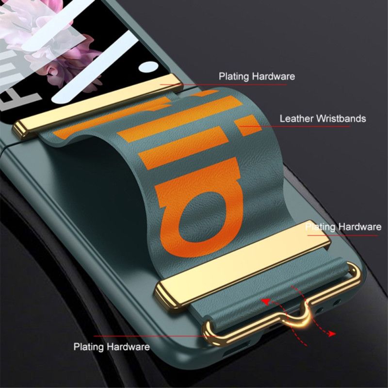 Cover Samsung Galaxy Z Flip 7 Fe Telefon Etui Rem & Bagskærmbeskytter Gkk
