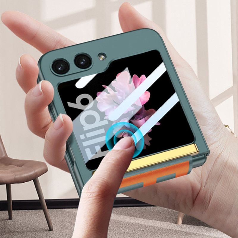 Cover Samsung Galaxy Z Flip 7 Fe Telefon Etui Rem & Bagskærmbeskytter Gkk