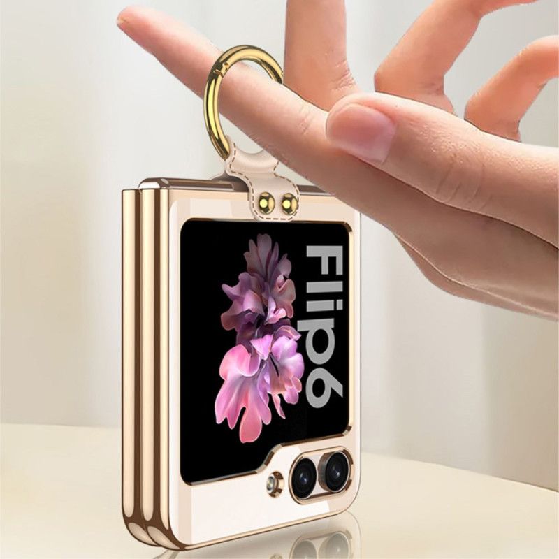 Cover Samsung Galaxy Z Flip 7 Fe Telefon Etui Ringholder Og Skærmbeskytter