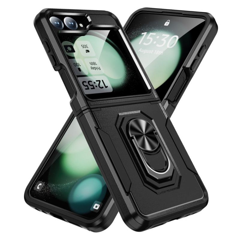 Cover Samsung Galaxy Z Flip 7 Fe Telefon Etui Robust Med Ringstativ