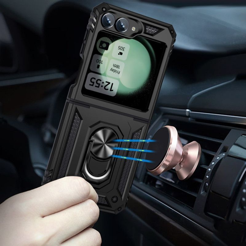 Cover Samsung Galaxy Z Flip 7 Fe Ultra Holdbar Ringholder