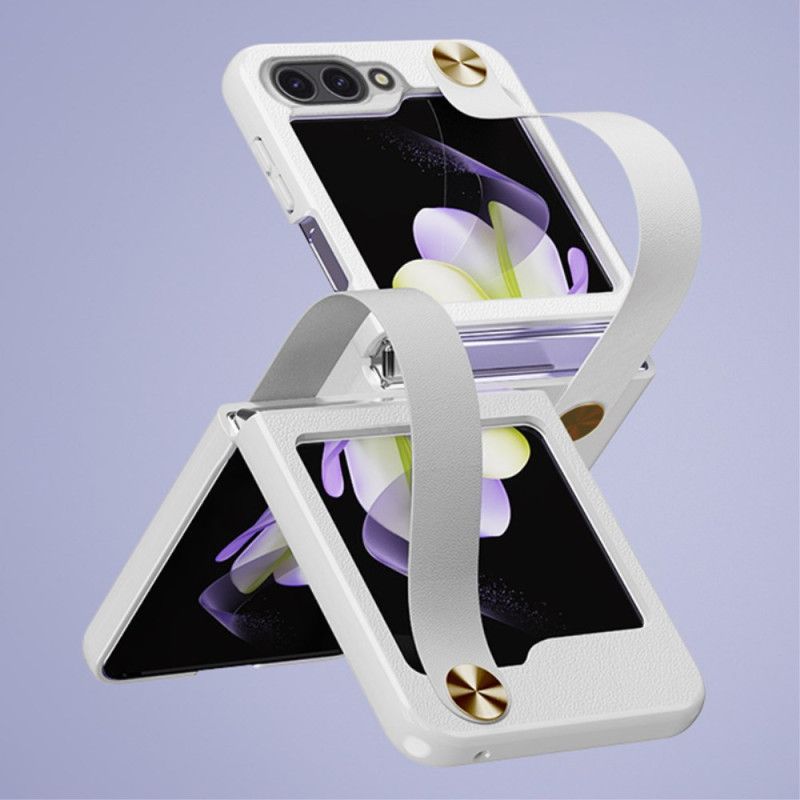 Cover Samsung Galaxy Z Flip 7 Fe Ultratynd Gkk-læderrem