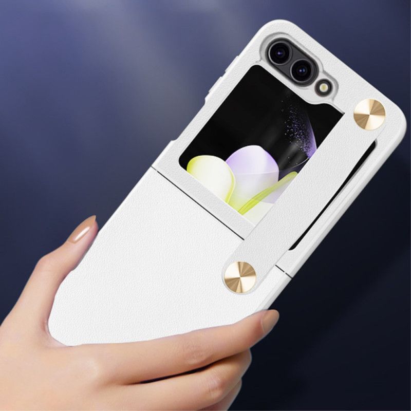 Cover Samsung Galaxy Z Flip 7 Fe Ultratynd Gkk-læderrem