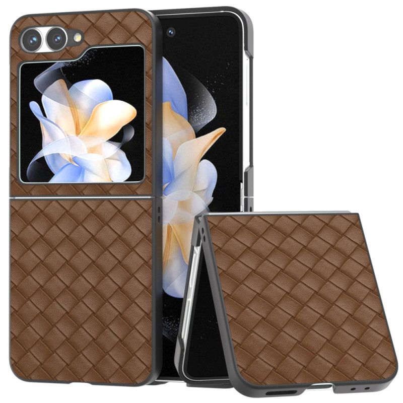 Cover Samsung Galaxy Z Flip 7 Fe Vævet Tekstur