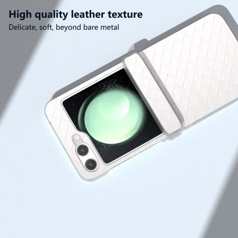Cover Samsung Galaxy Z Flip 7 Fe Vævet Tekstur